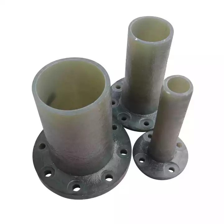 Corrosion Resistance FRP Pipe Fitting Lightweight Grp Flange Plastic Fittings