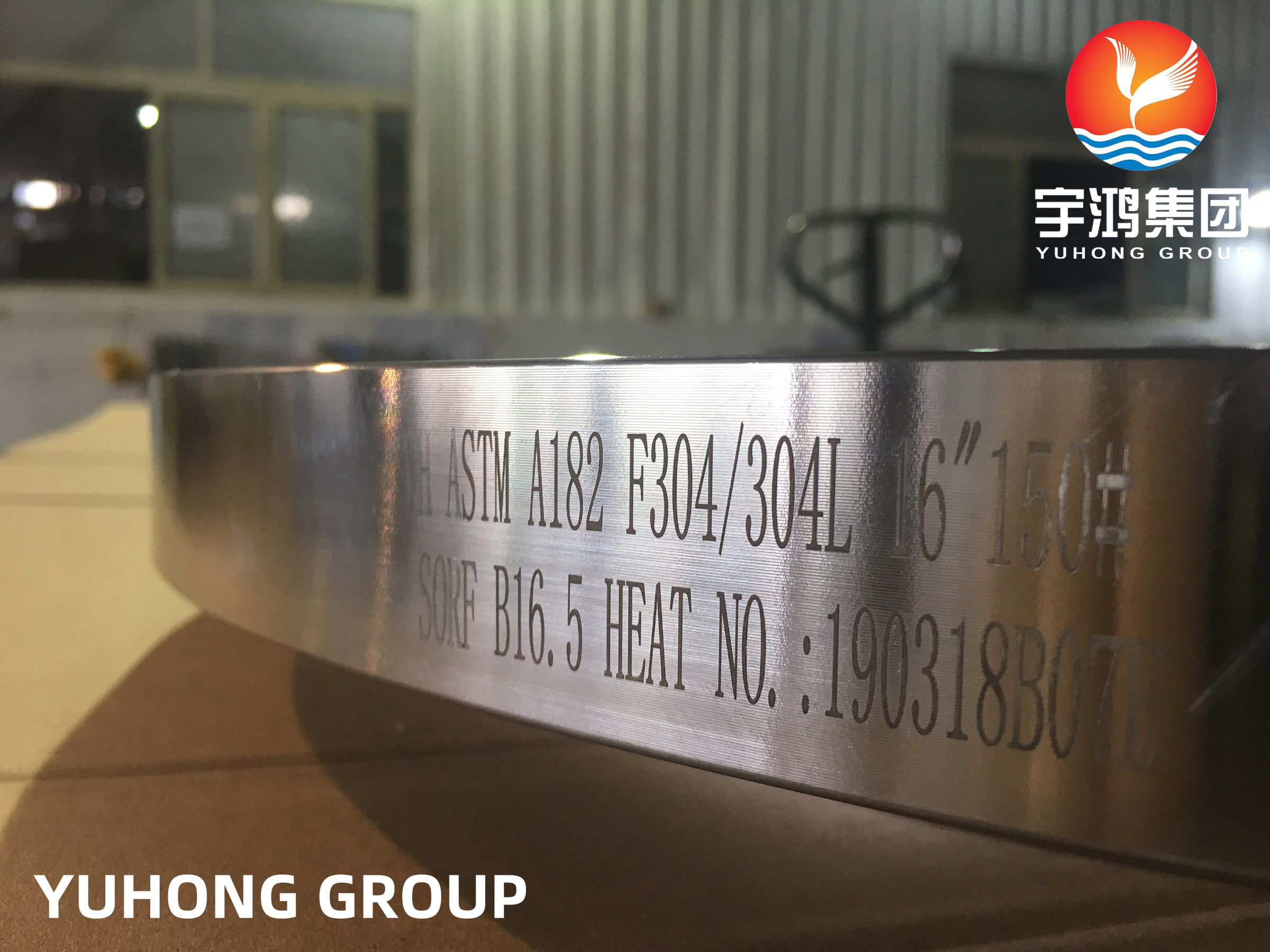 B16.5 ASTM A182 F304 304L Slip On Flange Austenitic Stainless Steel Flanges