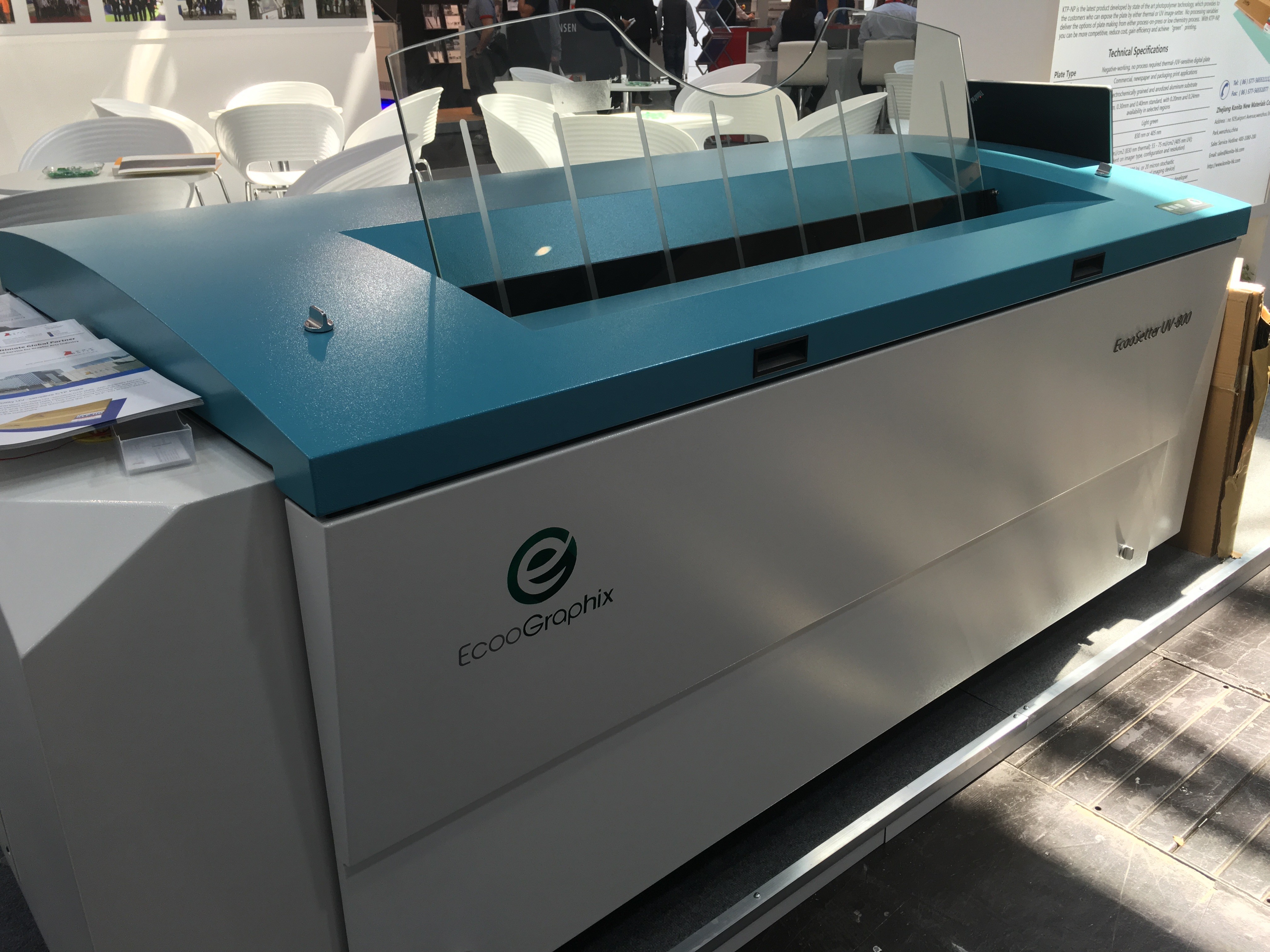 Ecoographix Ctcp UV Platesetter CTP Plate Machine For Offset Printing