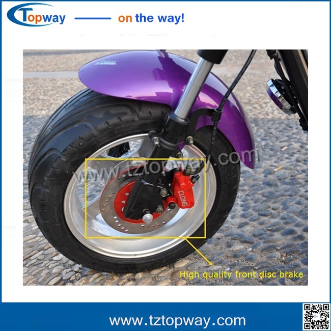 disk brake Fat tire Adult citycoco electric scooter skateboard
