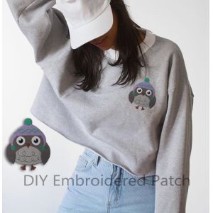  ODM Partial Embroidered Animal Patches Embroidered Patches For Clothes Manufactures