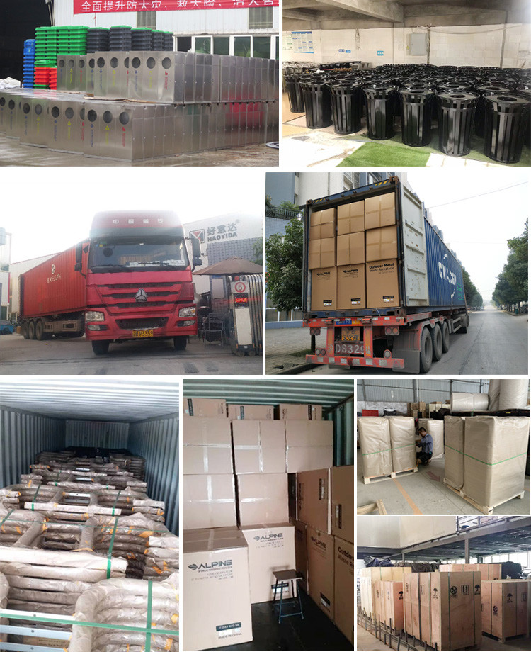 ISO14001 Approved Iron Steel Sunproof Round Tree Seat