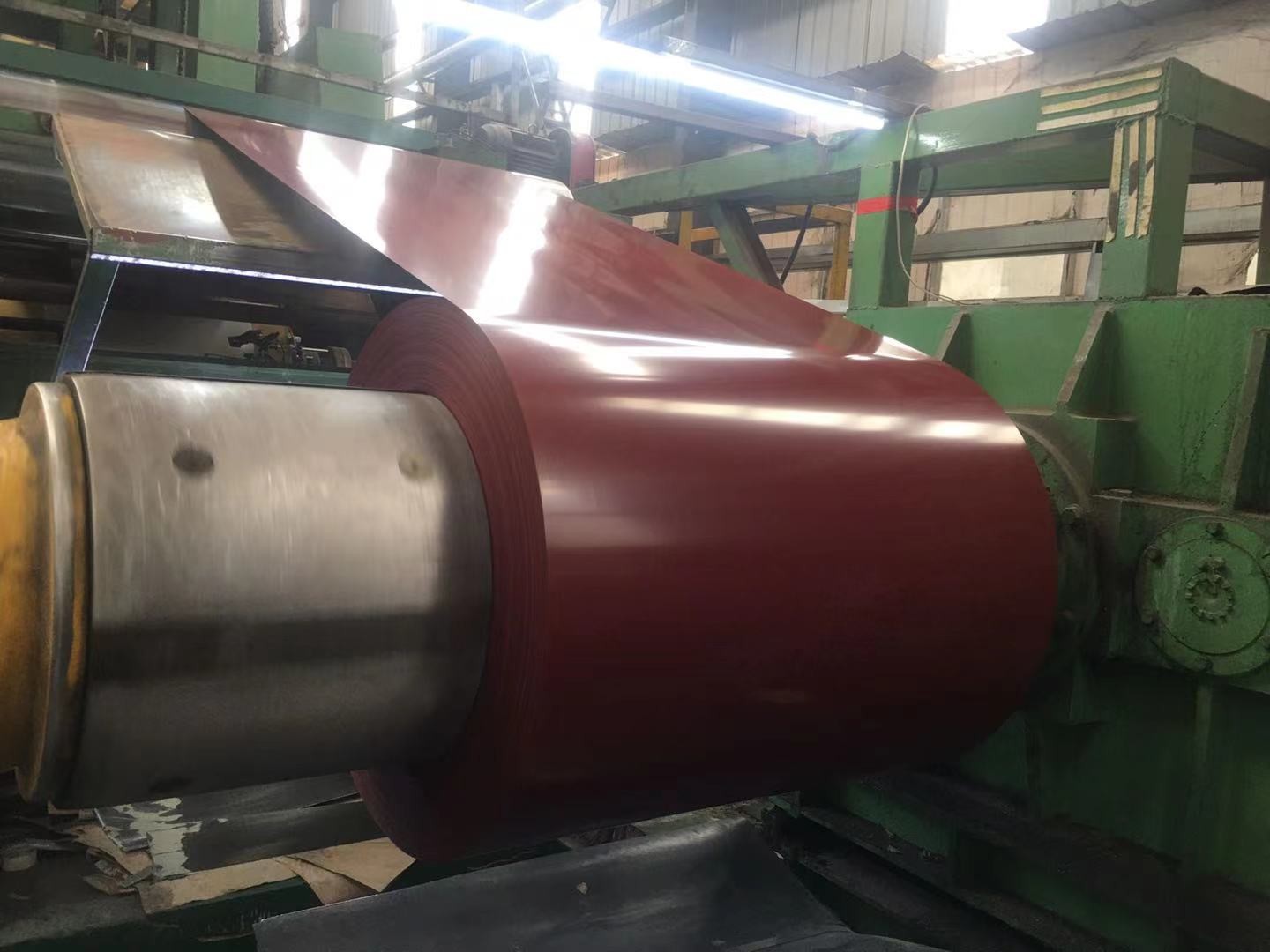 any colors ppgi/PPGL/GI/sheet zinc/GL/color coated roof tile to export (green,red,blue ) for roller shutter door