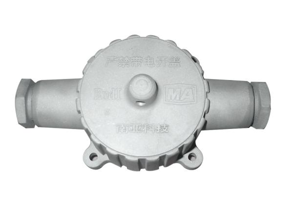Heat Dissipation Aluminium Casting Process Light Weight Powder Coating Surface