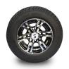 Buy cheap 10 Inch Golf Cart Wheel And 205/50-10 DOT Street Tire Combo -25 Offset 4x4 Bolt from wholesalers