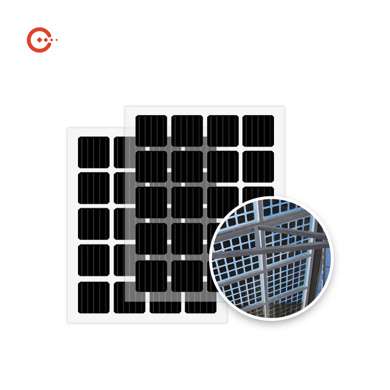 Bifacial 105W Building Integrated BIPV Solar Panels Monocrystalline Solar Modules