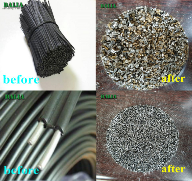 460V Copper Wire Recycling Machine 1000kg/h Large Capacity Wire Shredding Machine