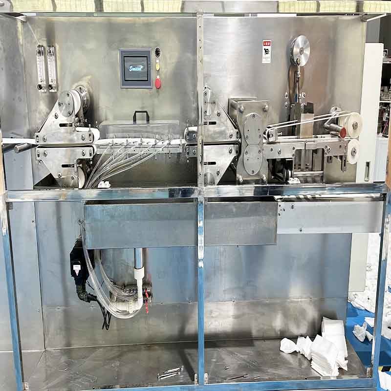 Quick Changeover And Flexibility Baby Wet Wipes Packing Machine with 7'' Display Screen