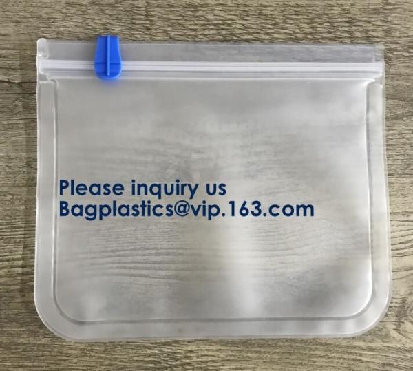 Seal Reusable PEVA Storage Bags ideal For Food Snacks, Lunch Sandwiches, Makeup