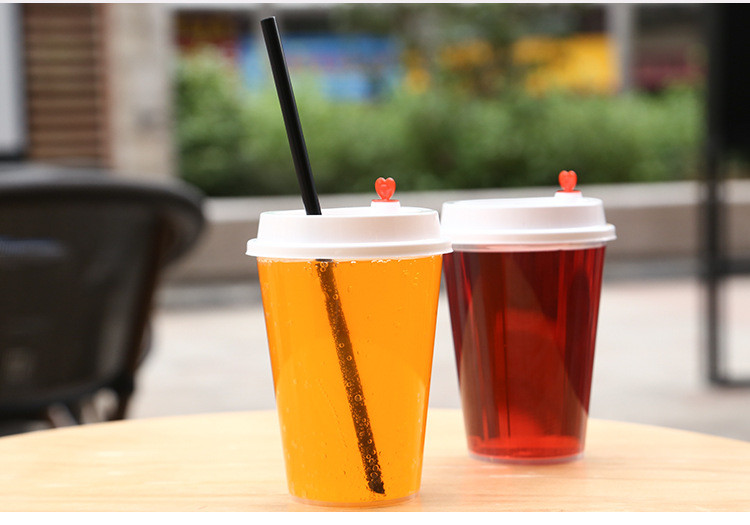 Promotional 350ml Coffee Cups With Lids From Disposable platic Coffee Cup