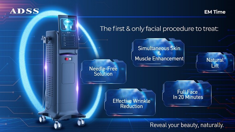 ODM EMtime RF Wrinkle Removal Face Lifting Tighten Slim Face Machine For Salon