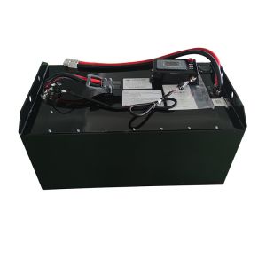 China Customized Electric FLT Forklift Lithium Battery Pack 200A IP54 on sale