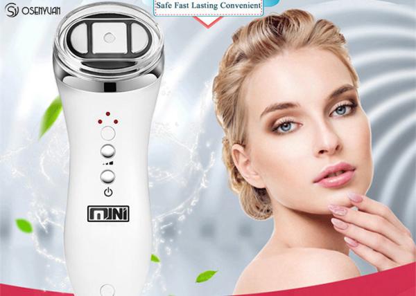 Portable Radio Frequency Face Lift Device , Ultrasonic Ion Face Beauty