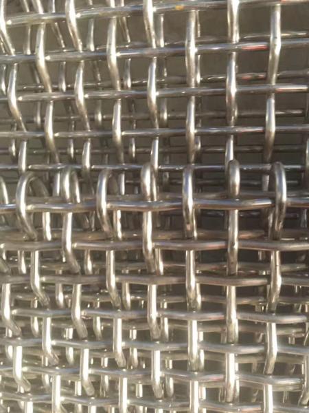 stainless steel crimped style wire mesh screen crimped wire mesh stainless steel