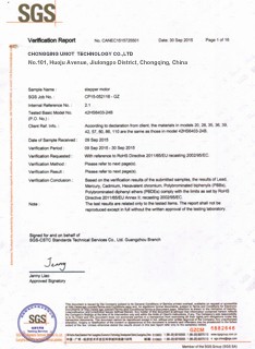 Class B Insulation 2 Phase Nema 17 42mm Hollow Shaft Stepper Motor for Smooth Motion