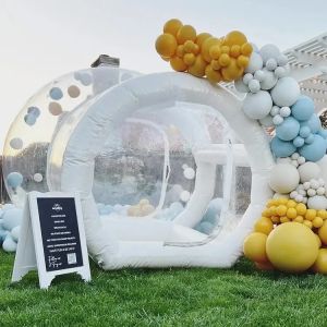 Transparent Inflatable Bubble Tent Bubble House 5m With Blower
