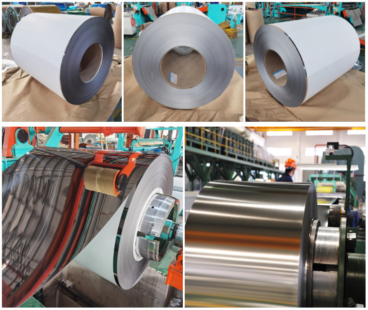 Aisi 201 304 316 410 430 Cold Rolled Stainless Steel Coil High Polished Surface