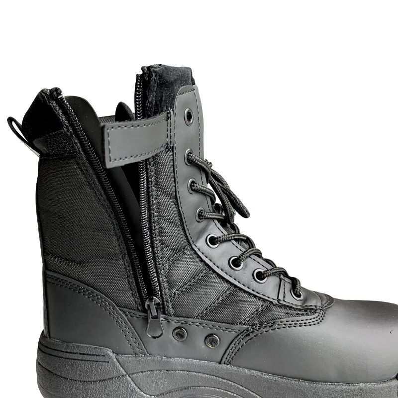 Maximum Safety and Protection Microfiber Leather Boot with Up-Lace Design in Sizes 36-47