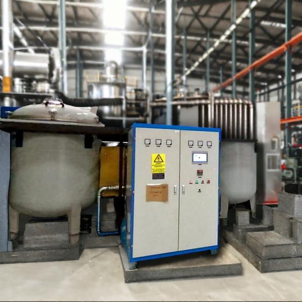 One power supply cabinet with two 3000 degree vertical Vacuum Negative Electrode