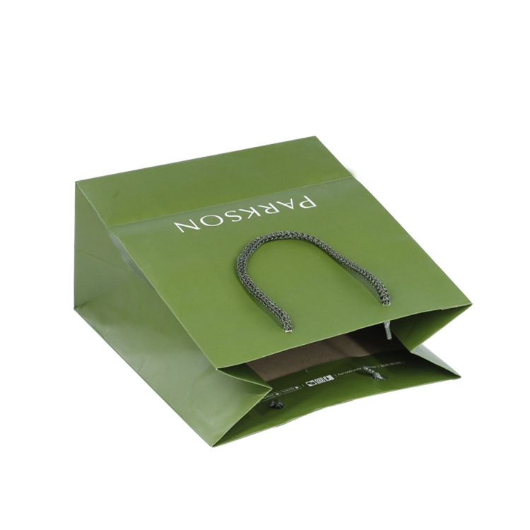 Odorless Biodegradable Paper Gift Bags With Twisted Handles