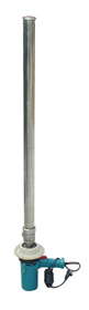 Portable electronic oil drum pump