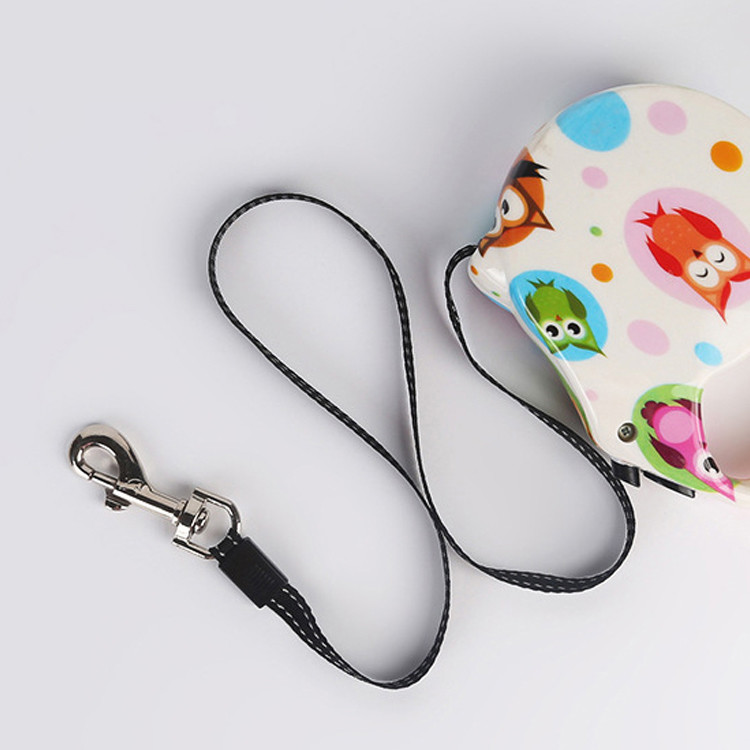 360 Degree Tangled Pet Retractable Leashes Firm Buckle 5m Retractable Dog Lead