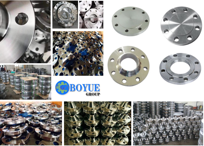 PN2.5 - PN100 EN1092 Nickel Alloy Flanges Plate Flange DN10 - DN4000 For Welding