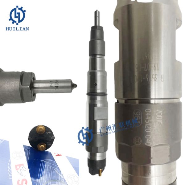 Quality DOOSAN New High Quality Diesel Engine Parts 0445120040 Fuel Injector DX300 Excavator Fuel Injection for sale