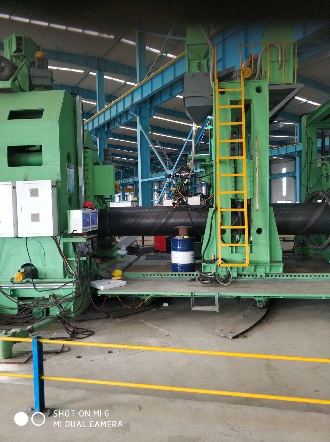 High Accuracy 219-1020mm Spiral Welded Pipe Mill Machine Easy Maintenance
