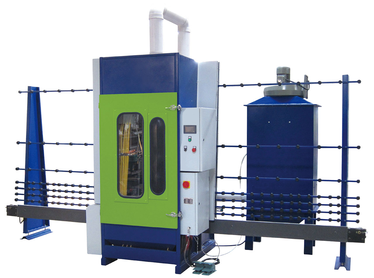 Good quality vertical glass sander machine for etching