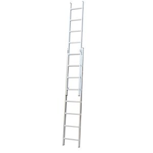 Aluminum Alloy 6.78m 2x14 Foldable Extension Ladder