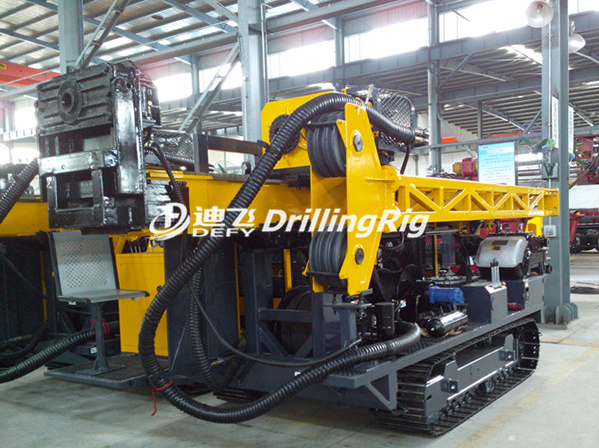 HQ wire-line core drilling rig DF-H-2, 350m BQ deep borehole machine for mineral exploration