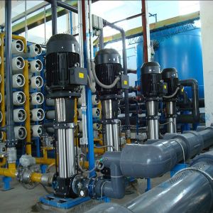 SUS304 Water Tank 300GPM Industrial Reverse Osmosis Systems Custom Made