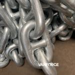 Marine Offshore Alloy Steel Offshore Mooring Chain Natural Color / Painted