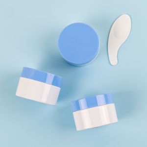 PET Double-Layer Cream Jar 15ml-100ml with Screw Lid