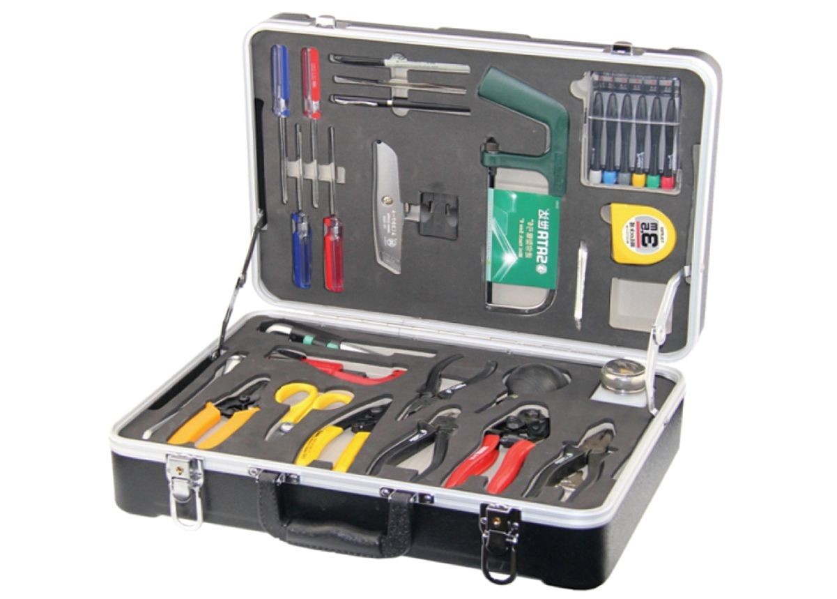  Fusion Fibre Optic Splicing Kit , Fiber Optic Cable Splicing Tools Manufactures