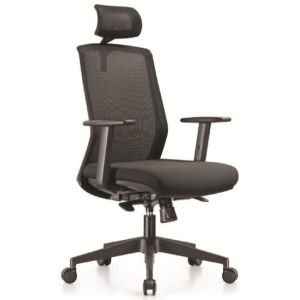 China modern China mesh executive chair with headrest on sale