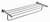 52048 towel shelf bathroom accessory sanitary ware brass chrome luxury cheap bathroom living room hotel