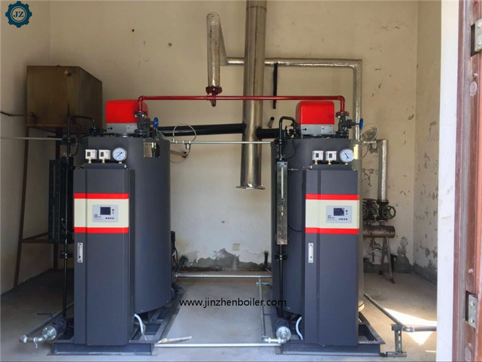 Steam oupt 300KG 500KG Gas Oil Fired Small Steam Generator Boiler For Restaurant