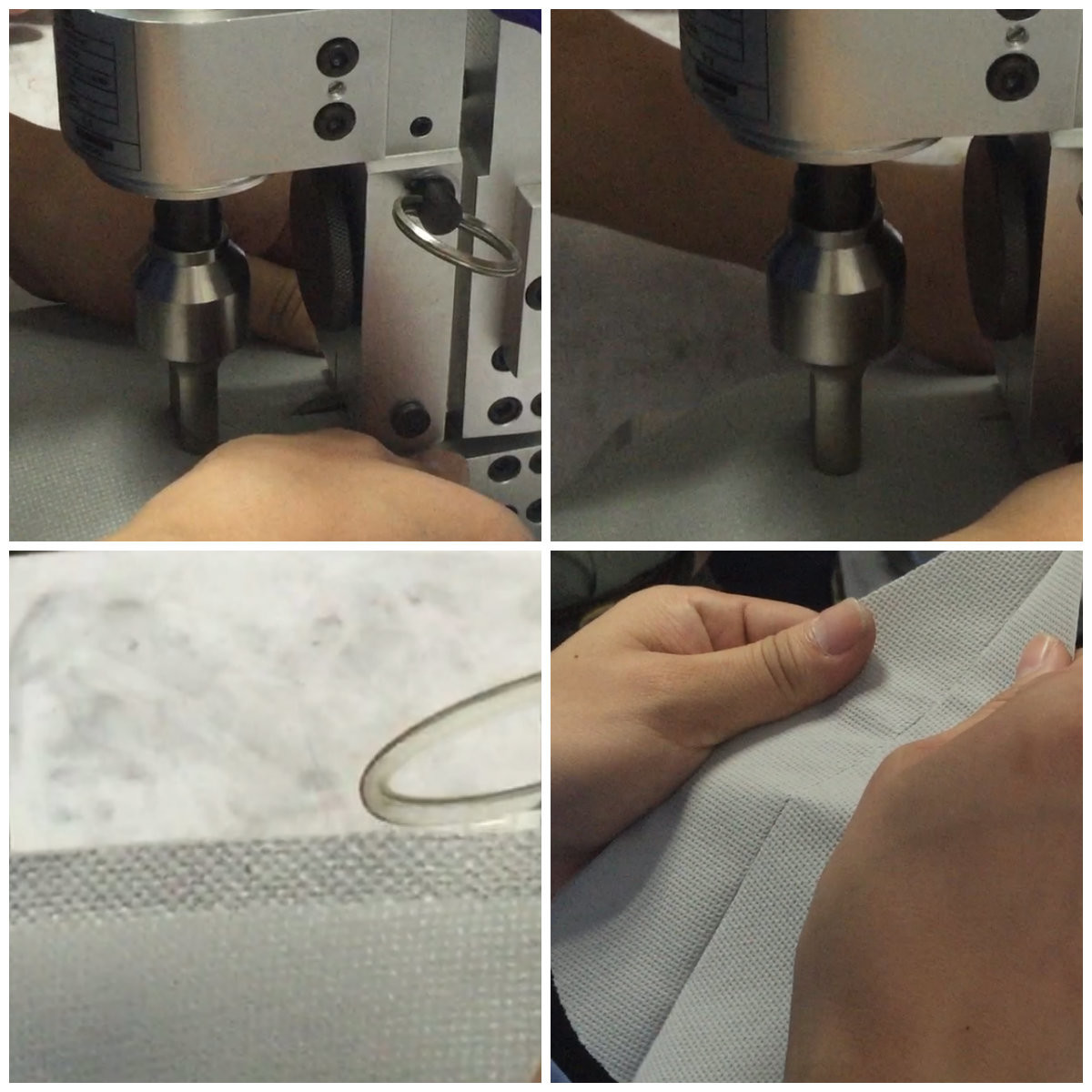 40khz Ultrasonic Sealing Machine Curtain Cutting with Lace or Smooth Horn