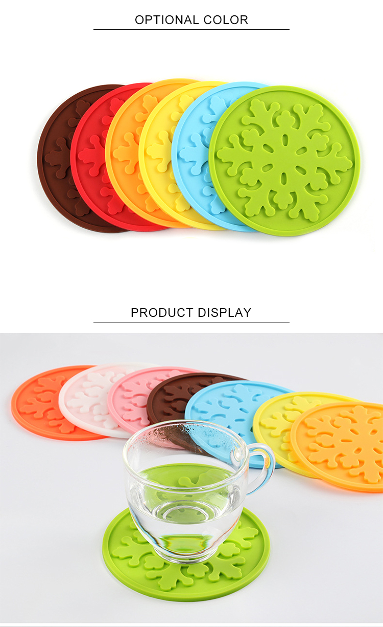 Heat Insulation Diameter 9cm Silicone Cup Holder