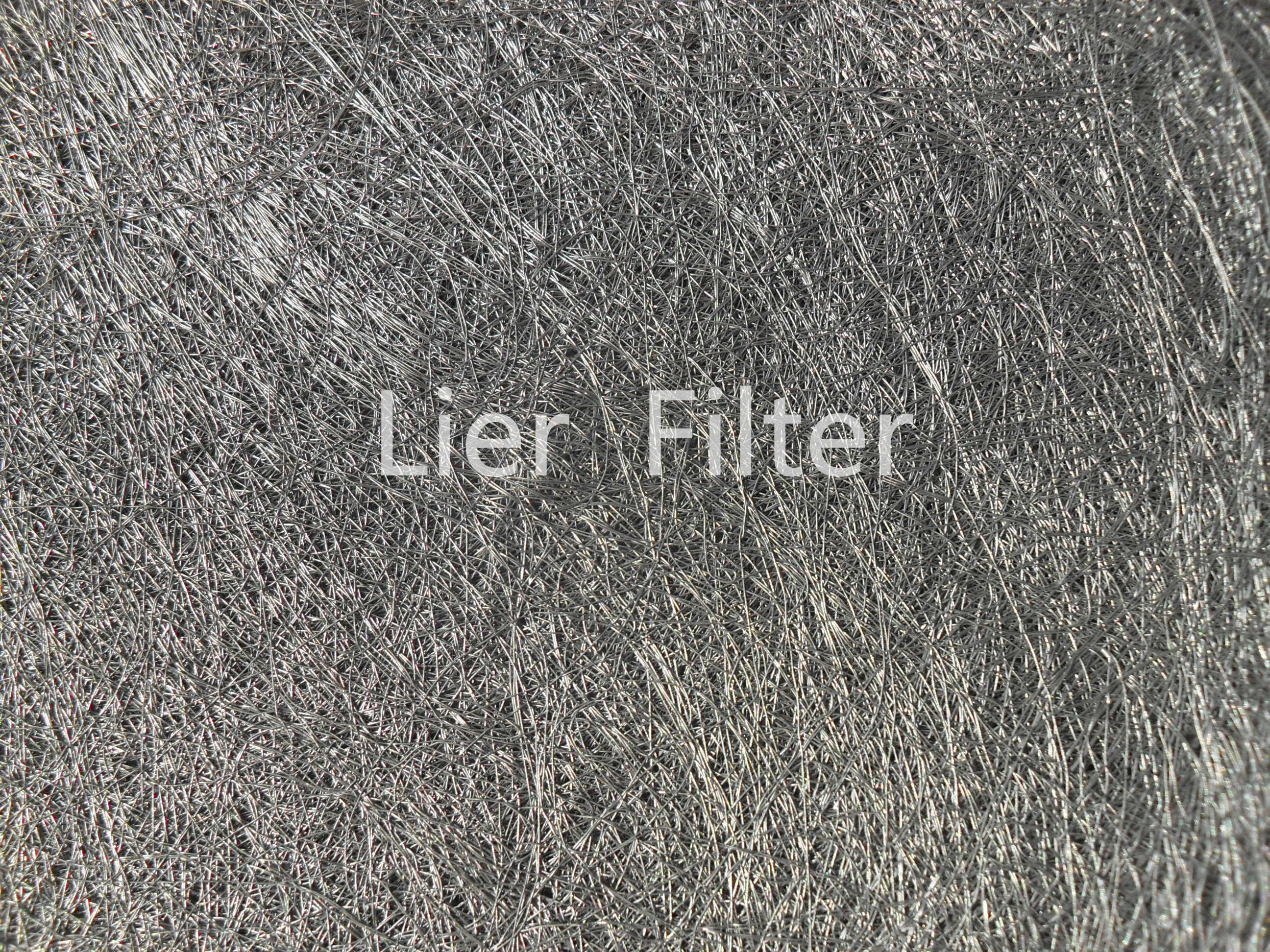 Monel Hastelloy Sintered Metal Fiber Felt High Temperature Resistant