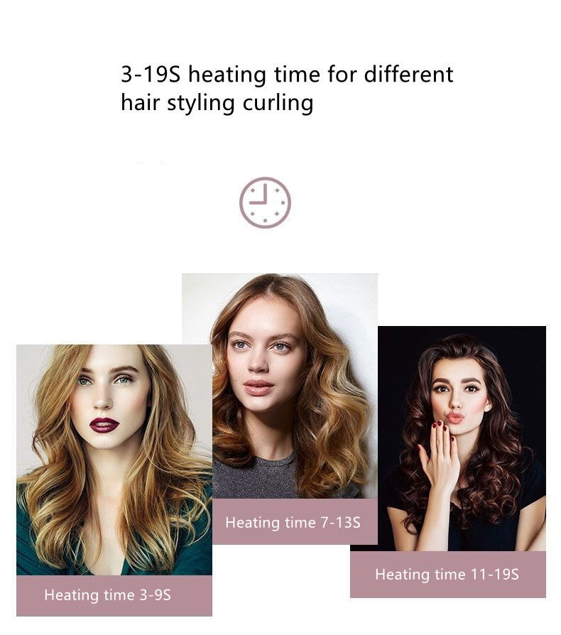 CE 30 Min Women Auto Rotating Ceramic Hair Curler