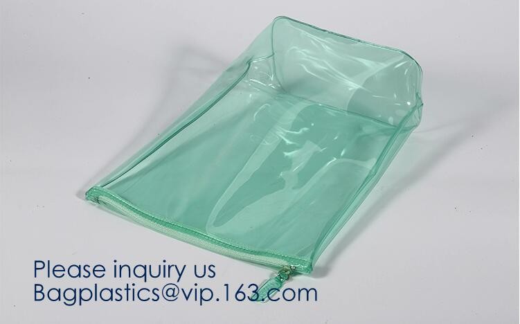 Custom Screen Printing Clear EVA k Bags Portable Travel MakeupToiletry Cosmetic Bag Packing Pouch, BAGEASE PACK