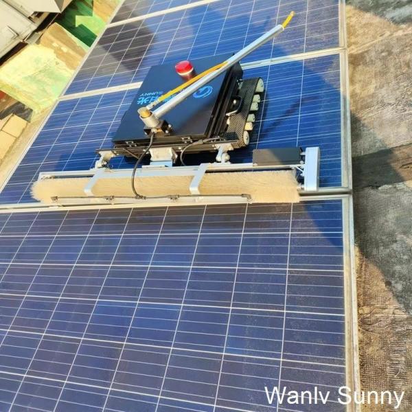 Wanlv Intelligent Cleaning Robot for Dry or Wet Cleaning Photovoltaic Stations