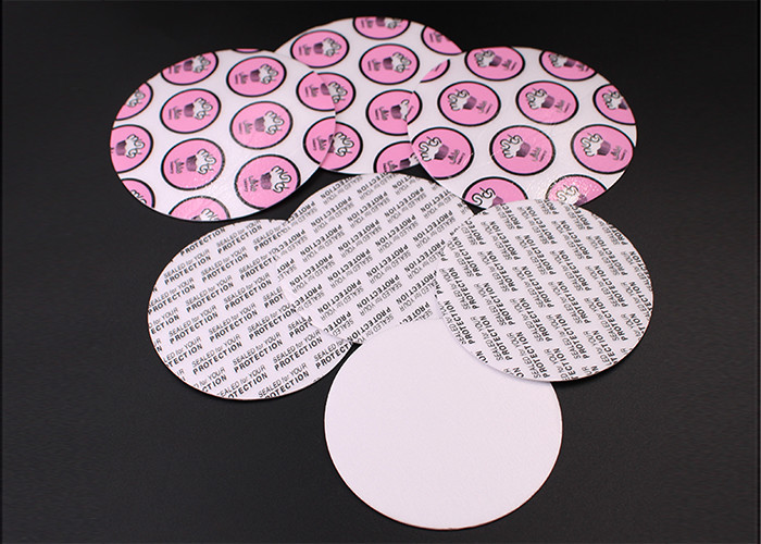 1mm Soft Temper PS Foam Aluminum Foil Lid For Plastic Bottles