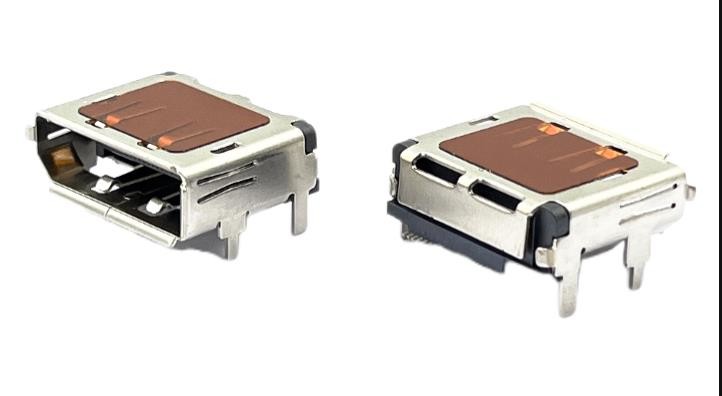 0.5AMP Displayport Mini Usb Solder Connector 90 Degree SMT DIP For PCB Board
