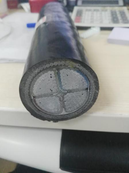 ISO CE Low Voltage Power Cable , 4 Core XLPE Cable Aluminium Conductor