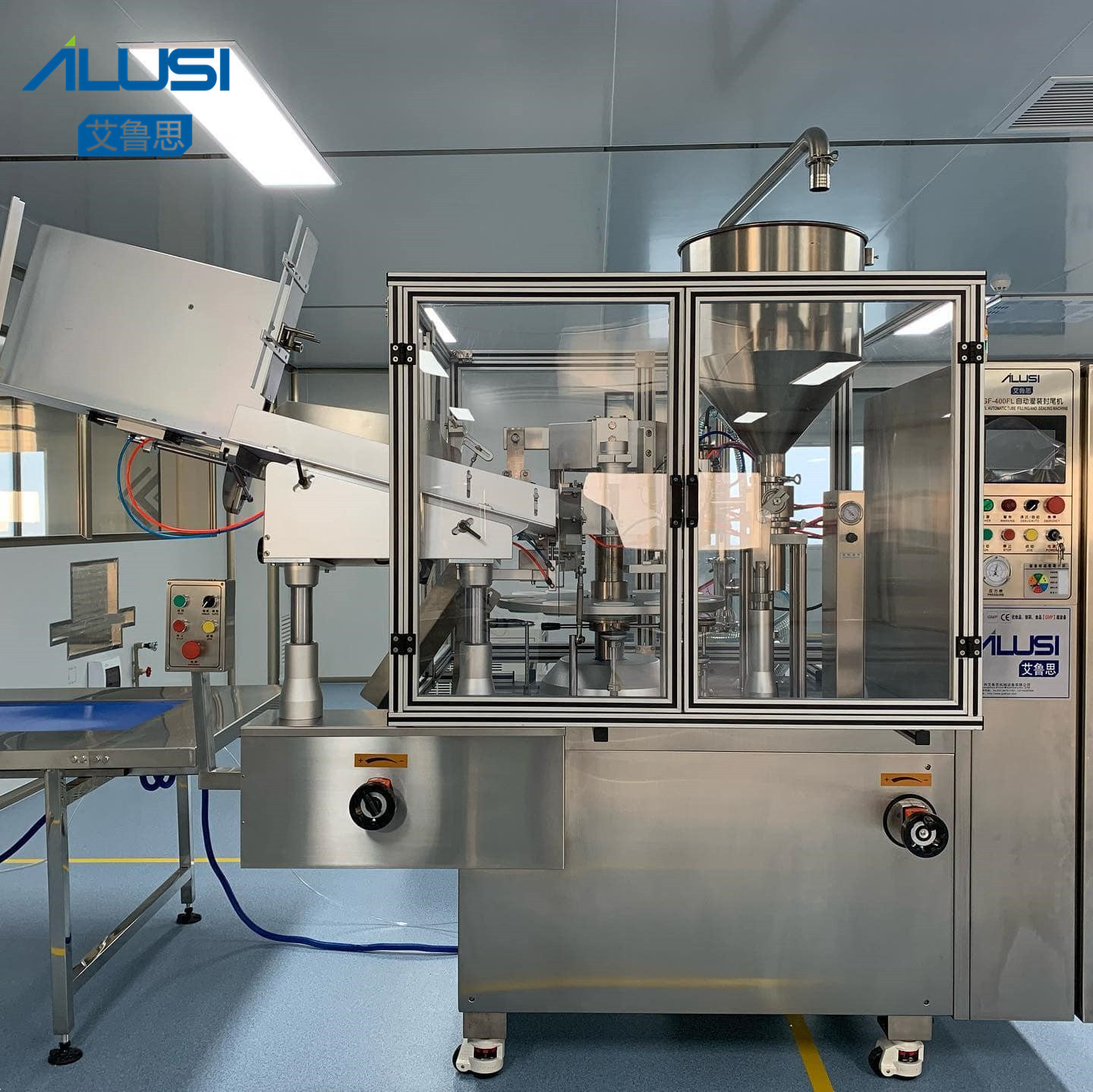Plastic Aluminum Tube Filling Sealing Machine for Cosmetic Cream Ointment