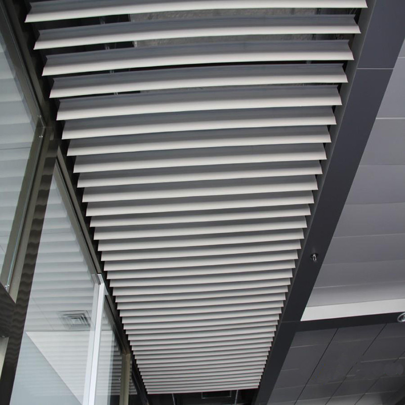 Moisture Proof Aluminum Metal Ceiling A Type Screen 3000mm Length